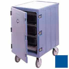 Cambro Manufacturing 1826LBC186 Cambro 1826LBC186 - Cart for Food Storage Boxes, Removable Cutting Board, 32 x 21-1/2x37-1/2, Blue image.