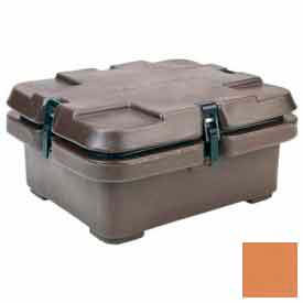 Cambro Manufacturing 240MPC157 Cambro 240MPC157 - Camcarrier, Half Size Food Pans, 16-1/2x13-7/8, Stacking Lugs, Coffee Beige image.