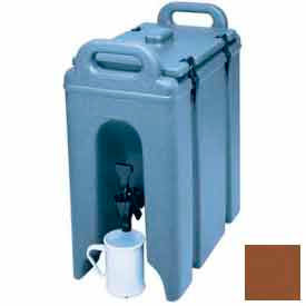 Cambro Manufacturing 250LCD131 Cambro 250LCD131 - Camtainer Beverage Carrier, Insulated, 2-1/2 Gal., 16-1/2x9x18-3/8, Dark Brown image.
