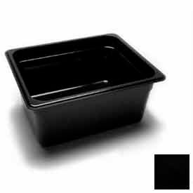 Cambro Manufacturing 26CW110 Cambro® Camwear® Food Pan, 12-3/4"L x 12-3/4"W x 6"H, Black image.