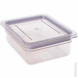 Cambro Manufacturing 30CWGL135 Cambro® Griplid® Stackable Food Pan, Fits Gn 1/3 Size, 12-3/4"L x 6-15/16"W, Clear image.