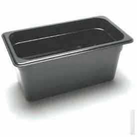 Cambro Manufacturing 36CW135 Cambro® Camwear® Food Pan, 6-15/16"L x 6-15/16"W x 6"H, Clear image.