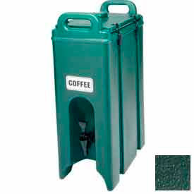 Cambro Manufacturing 500LCD519 Cambro 500LCD519 - Camtainer Beverage Carrier, 4-3/4 Gallon, 16-1/2"D x 9"W x 24-1/4"H, Green image.