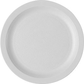 Cambro Manufacturing 825CWNR148 Cambro 825CWNR148 - Plate Narrow Rim, 8 1/4",  White image.