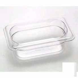 Cambro Manufacturing 92CW135 Cambro 92CW135 - Food Pan, Plastic, 1/9 Size, 2-1/2" Deep, Clear image.