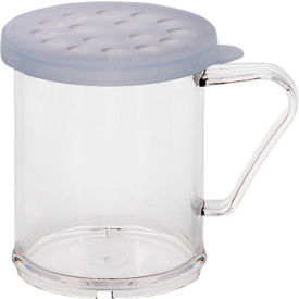 Cambro Manufacturing 96SKRP135 Cambro 96SKRP135 - Shaker With Parsley Lid, Clear image.