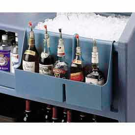 Cambro Manufacturing BAR54SR131 Cambro BAR54SR131 - Speed Rail 5-bottle Dark Brown image.