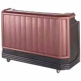 Cambro Manufacturing BAR650DX189 Cambro BAR650DX189 - Portable Bar 67.5" Browne Mahogany image.