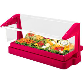Cambro Manufacturing BBR480158 Cambro BBR480158 - Buffet Bar with Sneeze Guard 24 x 48, Hot Red image.