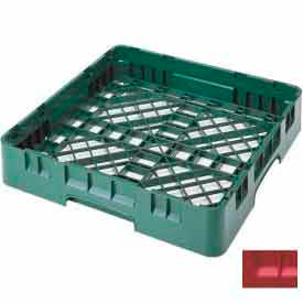 Cambro Manufacturing BR258163 Cambro BR258163 - Camrack  Base Rack Full Size 4" Inside Stack Height Red NSF image.