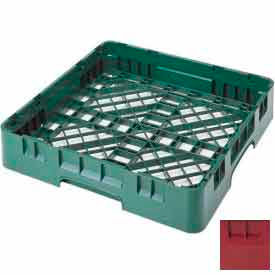 Cambro Manufacturing BR258416 Cambro BR258416 - Camrack  Base Rack Full Size 4" Inside Stack Height Cranberry NSF image.