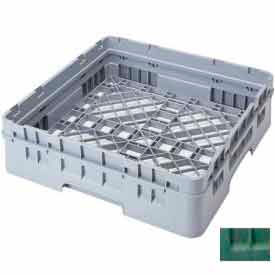 Cambro Manufacturing BR414119 Cambro BR414119 - Camrack  Base Rack 4-1/4" Inside Stack Height Sherwood Green NSF image.