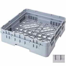 Cambro Manufacturing BR414151 Cambro BR414151 - Camrack  Base Rack 4-1/4" Inside Stack Height Soft Gray NSF image.