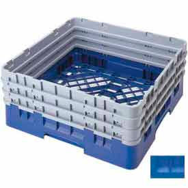 Cambro Manufacturing BR712168 Cambro BR712168 - Camrack  Base Rack 7-1/2" Inside Stack Height Blue NSF image.