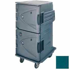Cambro Manufacturing CMBHC1826TBC192 Cambro CMBHC1826TBC192 - Hot Cold Cart Tall Profile Granite Green Celsius 10" Rear Casters image.