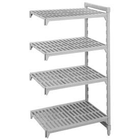 Cambro Manufacturing CPA243672V4480 Camshelving® Premium Add-On Unit - 4 Vented Shelves 24x36x72 image.