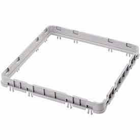 Cambro Manufacturing E3151 Cambro E3151 - Open Extender, Full Size, 19-5/8 x 19-5/8 x 2, Adds 1-5/8" To Rack Height, Soft Gray image.