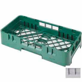 Cambro Manufacturing HBR258151 Cambro HBR258151 - Camrack  Base Rack, 1/2 Size, 19-3/4" x 9-7/8", 2-5/8" Inside Stack Ht., Gray image.