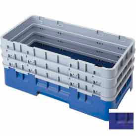 Cambro Manufacturing HBR712186 Cambro HBR712186 - Camrack  Base Rack  7-1/2" Inside Stack Height Navy Blue image.