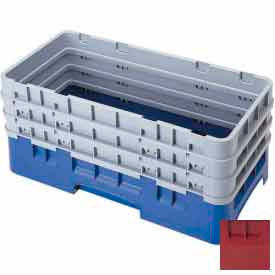 Cambro Manufacturing HBR712416 Cambro HBR712416 - Camrack  Base Rack  7-1/2" Inside Stack Height Cranberry image.