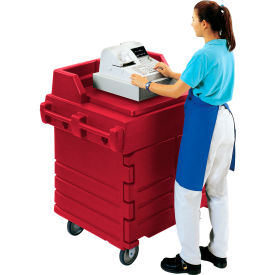 Cambro Manufacturing KWS40158 Cambro KWS40158 - Work Station, Hot Red image.
