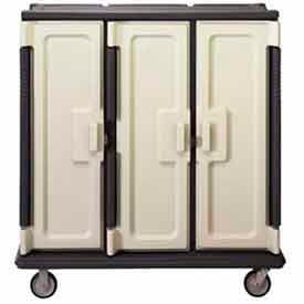 Cambro Manufacturing MDC1411T60191 Cambro MDC1411T60191 - Meal Delivery Cart Tall, 3 Doors, 60 x 29-1/4 x 63-5/8, HD Casters, Gray image.