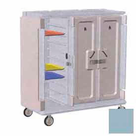 Cambro Manufacturing MDC1418T30401 Cambro MDC1418T30401 - Meal Delivery Cart Tall Profile, 3 Doors, 60 x 29-1/4 x 63-5/8, Slate Blue image.