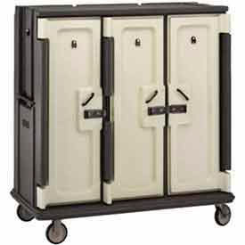 Cambro Manufacturing MDC1520T30192 Cambro MDC1520T30192 - Meal Delivery Cart Tall Profile, 3 Doors, 60 x 29-1/4 x 63-5/8, Green image.