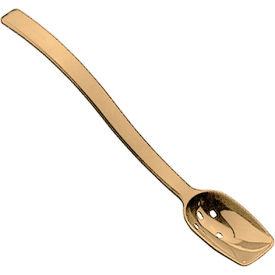 Cambro Manufacturing SPOP10CW133 Cambro SPOP10CW133 - 10" Camwear Perforated Spoon, Beige image.