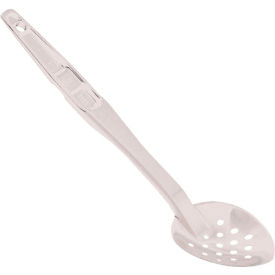 Cambro Manufacturing SPOP13CW148 Cambro SPOP13CW148 - 13" Camwear Perforated Spoon, White image.