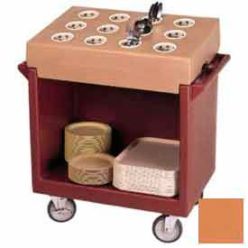 Cambro Manufacturing TDC2029157 Cambro TDC2029157 - Dish Cart Only / 38-1/8x22-1/4x34-1/4 / Coffee Beige image.