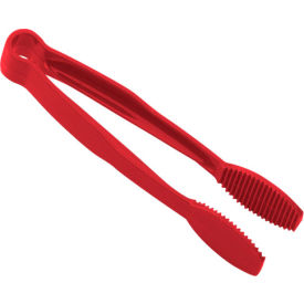 Cambro Manufacturing TG6404 Cambro TG6404 - Tong 6" Flat, Red image.