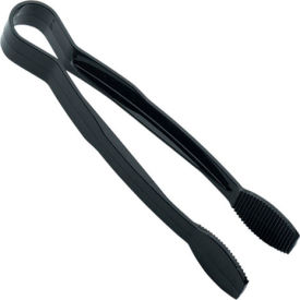 Cambro Manufacturing TG9110 Cambro TG9110 - Tong 9" Flat, Black image.