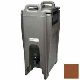 Cambro Manufacturing UC500131 Cambro UC500131 - Ultra Camtainer Beverage Carrier, Insulated Plastic, 5-1/4 Gallon, Dark Brown image.