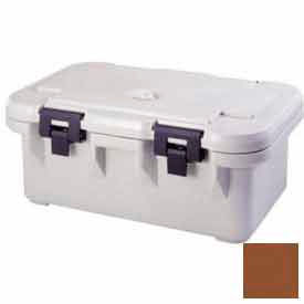 Cambro Manufacturing UPCS160131 Cambro UPCS160131 - Camcarrier S-Series Pancarrier, Top Loading, Cap. 20 Qt., Dark Brown image.