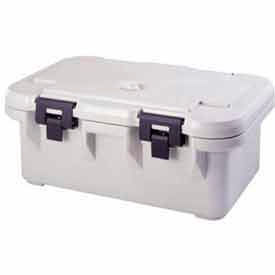 Cambro Manufacturing UPCS160480 Cambro UPCS160480 - Camcarrier S-Series Pancarrier, Top Loading, Cap. 20 Qt., Speckled Gray image.