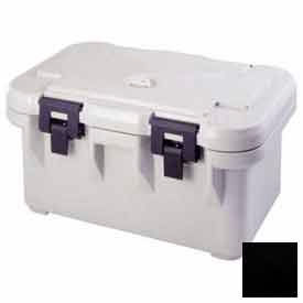 Cambro Manufacturing UPCS180110 Cambro UPCS180110 - Camcarrier S-Series Pancarrier, Top Loading, Cap. 24 Qt., Stackable, Black image.