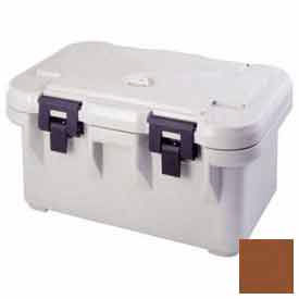 Cambro Manufacturing UPCS180131 Cambro UPCS180131 - Camcarrier S-Series Pancarrier, Top Loading, Cap. 24 Qt., Dark Brown image.