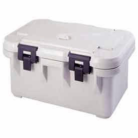 Cambro Manufacturing UPCS180480 Cambro UPCS180480 - Camcarrier S-Series Pancarrier, Top Loading, Cap. 24 Qt., Speckled Gray image.