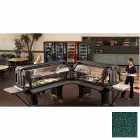 Cambro Manufacturing VBRHD5519 Cambro VBRHD5519 - Versa Food Bars™Serving Buffet, Cold Food, 60" x 36" Kentucky Green image.