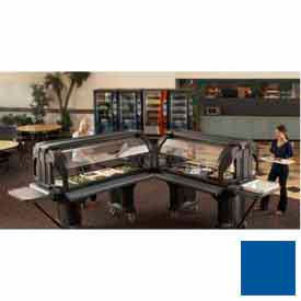 Cambro Manufacturing VBRT6186 Cambro VBRT6186 - Versa Food Bars Work Table, Cold Food, 72" x 36", 6" Swivel Casters, Navy Blue image.