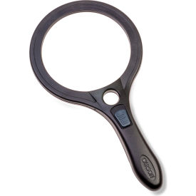Carson Optical AS-95 Carson Lume Series COB LED Magnifier, 4.5" with 2x / 7x Magnification, Black image.