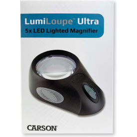 LumiLoupe™ Plus 10.5x Power 1'' Focusable Stand Loupe Magnifier