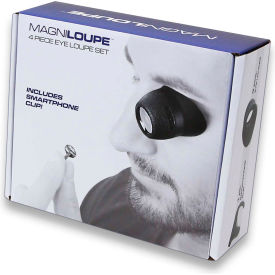 Carson Optical ML-20 Carson® ML-20 MagniLoupe 4-Piece Eye Loupe Set (4.5x, 6.5x, 8x, 13x) image.