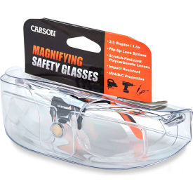 Carson Optical VM-20 Carson® VM-20 Magnifying Safety Glasses 1.5x, 1.5x, Glass Magnifiers image.