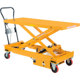 DC Power Hydraulic Scissor Cart - Single - CART-1000-LD-DC