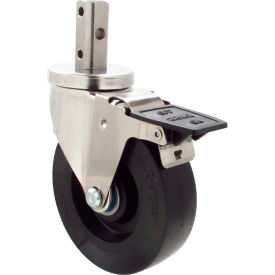 Durable Superior Casters Swivel Stem Caster - 5 Durable Superior Casters Swivel Stem Caster - 5