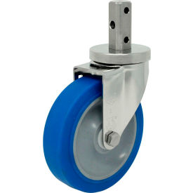 Casters, Wheels & Industrial Handling 15NM40GL5A42YY Durable Superior Casters Swivel Stem Caster - 4"Dia. Nomadic, Derlin Bearing with 2"H Stem image.