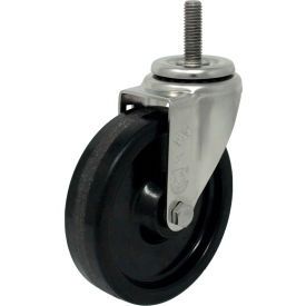 Casters, Wheels & Industrial Handling 15PH40GB9768YY Durable Superior Casters Swivel Stem Caster - 4"Dia. Phenolic, Bore with 1-1/2"H Stem image.