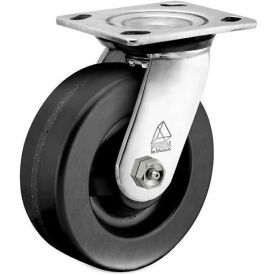 Casters, Wheels & Industrial Handling CPS40156SS-PHN11(KK) Bassick® Prism Stainless Steel Swivel Caster - Phenolic - 4" Dia. image.